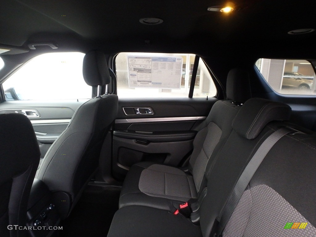 Ebony Black Interior 2018 Ford Explorer XLT 4WD Photo #124516413