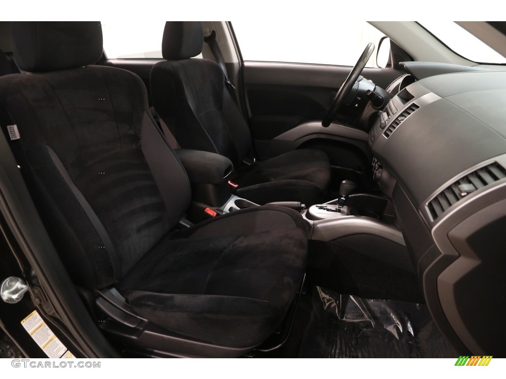 2010 Outlander ES - Labrador Black Pearl / Black photo #13