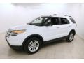 2015 Oxford White Ford Explorer XLT 4WD  photo #3