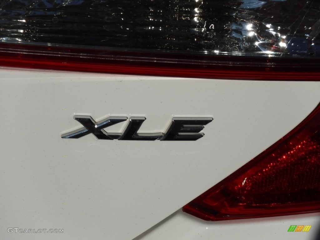 2014 Camry XLE V6 - Super White / Ivory photo #11