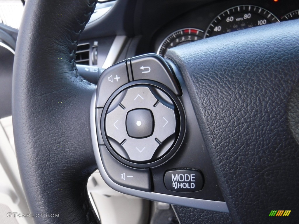 2014 Camry XLE V6 - Super White / Ivory photo #25