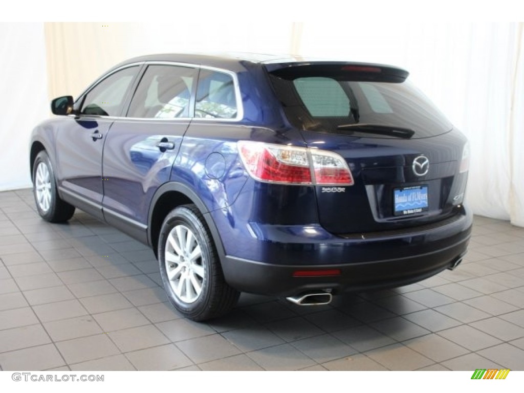 2010 CX-9 Sport - Stormy Blue Mica / Black photo #6