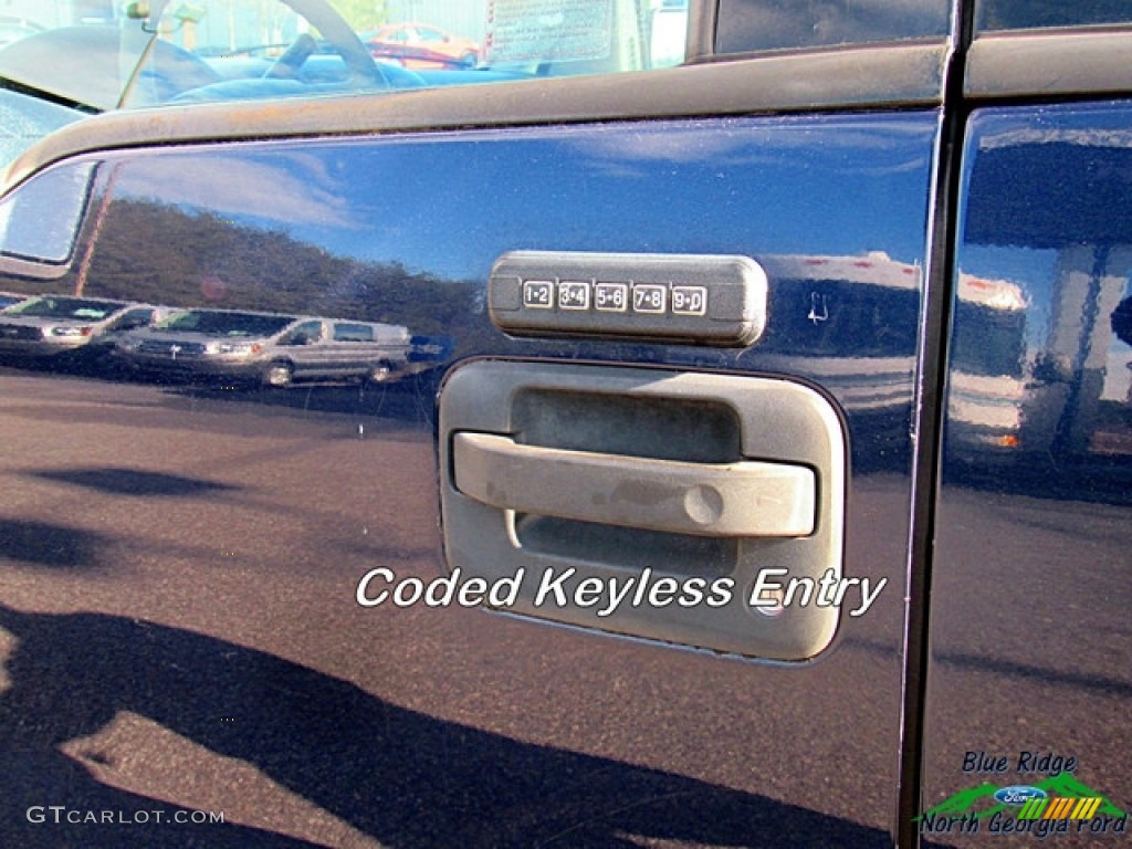2004 F150 XLT SuperCab - Medium Wedgewood Blue Metallic / Medium/Dark Flint photo #23