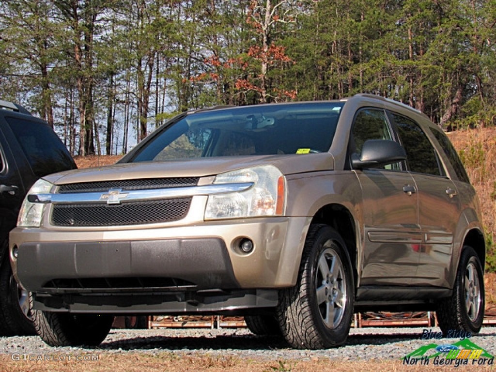 2005 Equinox LT - Sandstone Metallic / Light Cashmere photo #1