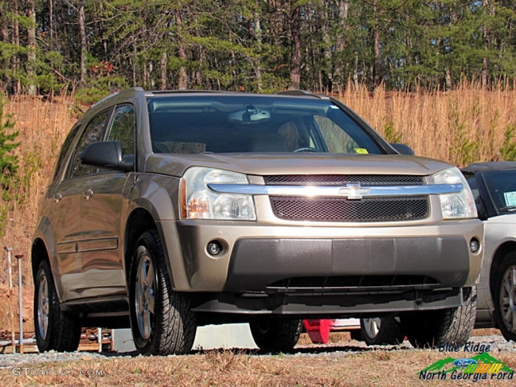 2005 Equinox LT - Sandstone Metallic / Light Cashmere photo #2