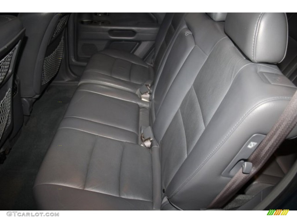2008 Pilot EX-L - Steel Blue Metallic / Gray photo #23