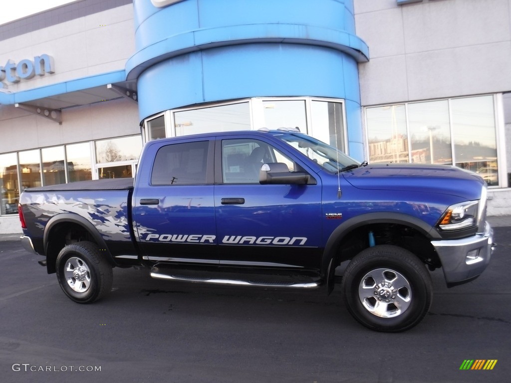 2016 2500 Power Wagon Crew Cab 4x4 - True Blue Pearl / Black/Diesel Gray photo #2