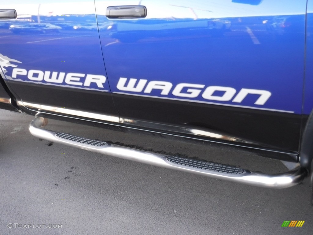 2016 2500 Power Wagon Crew Cab 4x4 - True Blue Pearl / Black/Diesel Gray photo #3