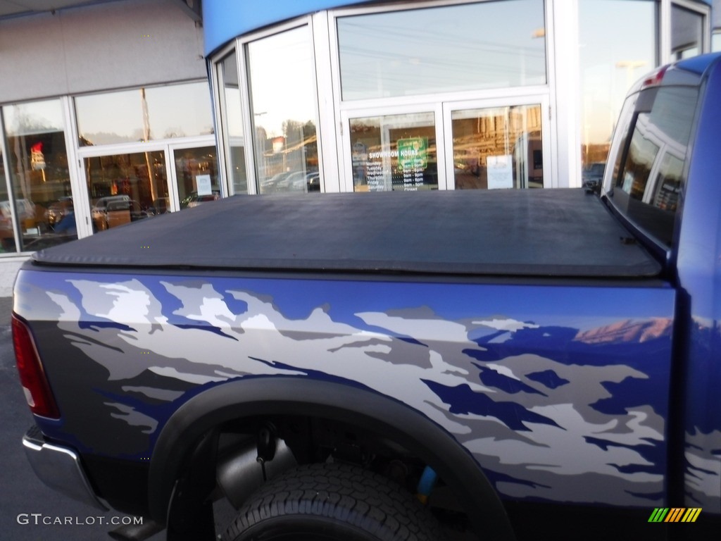 2016 2500 Power Wagon Crew Cab 4x4 - True Blue Pearl / Black/Diesel Gray photo #6