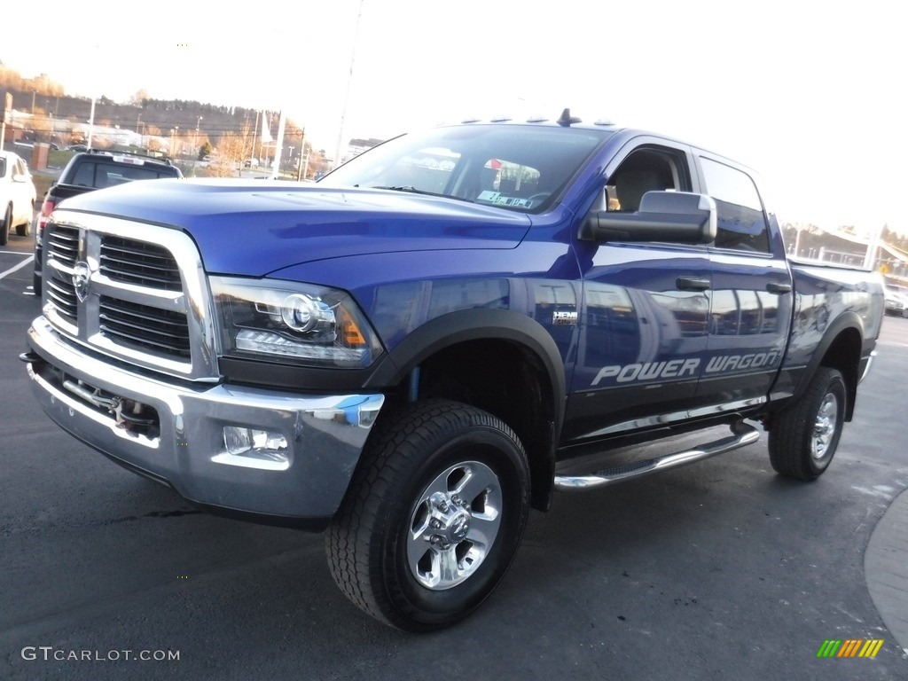 2016 2500 Power Wagon Crew Cab 4x4 - True Blue Pearl / Black/Diesel Gray photo #8