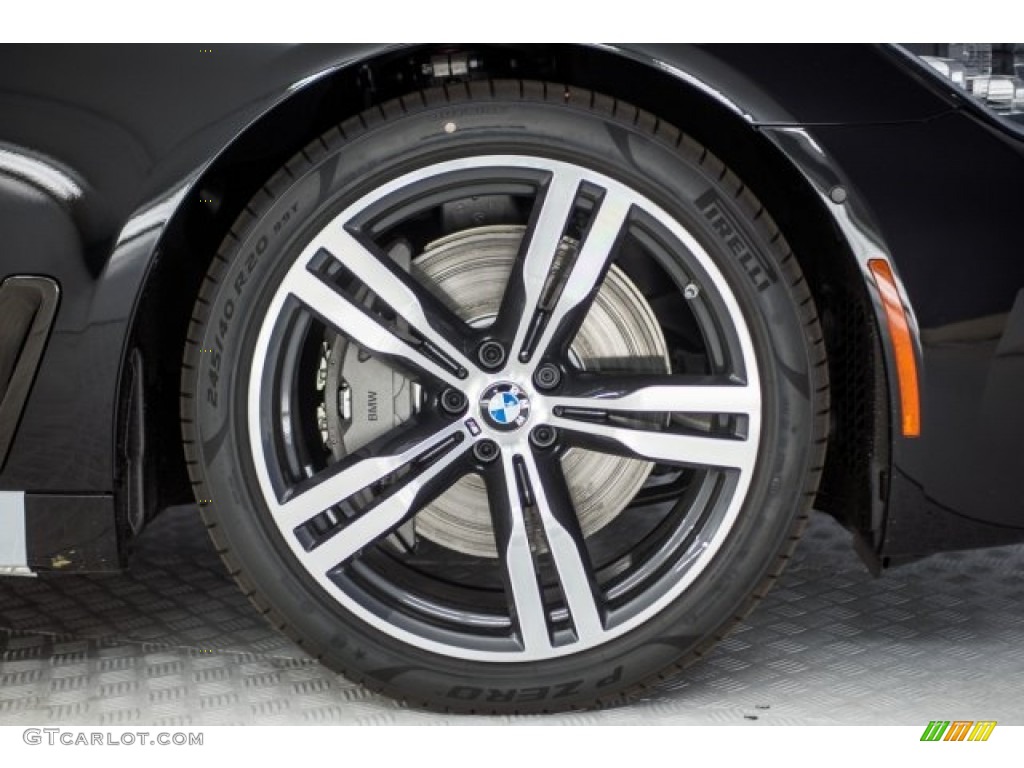 2018 7 Series 750i Sedan - Black Sapphire Metallic / Black photo #9