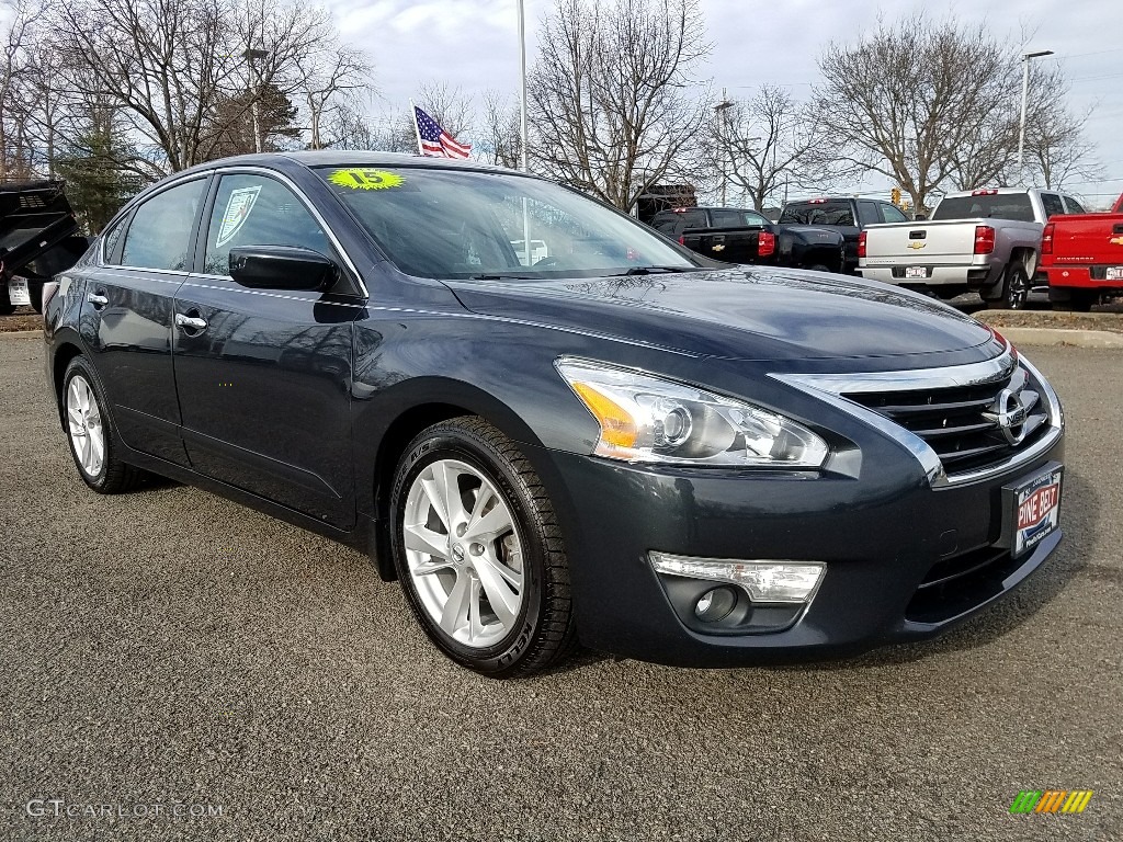 2015 Altima 2.5 SV - Storm Blue / Charcoal photo #1