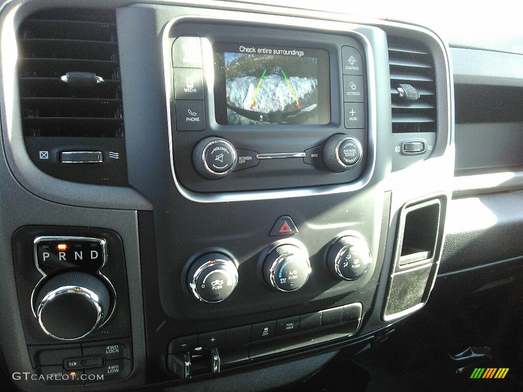 2018 1500 Express Crew Cab 4x4 - Brilliant Black Crystal Pearl / Black/Diesel Gray photo #7