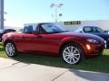 2008 Copper Red Mica Mazda MX-5 Miata Touring Roadster  photo #2