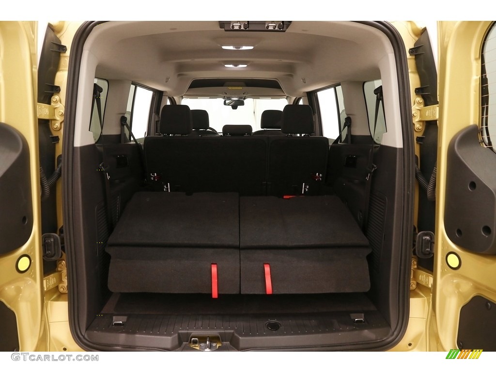 2017 Transit Connect XLT Wagon - Solar Yellow / Charcoal Black photo #24