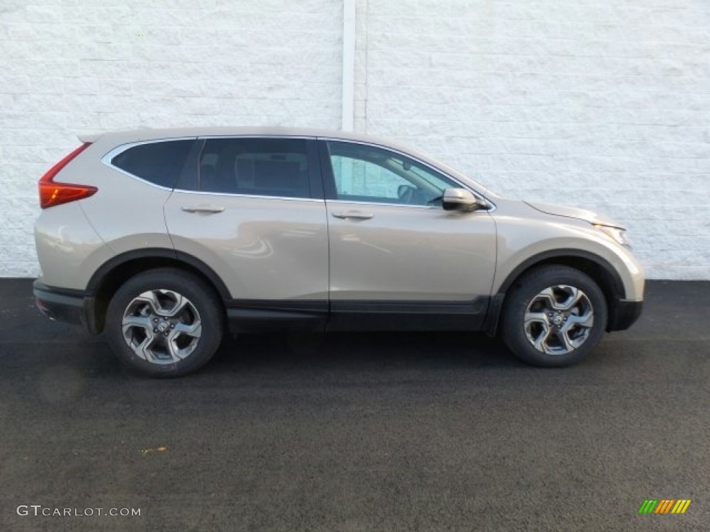 2018 CR-V EX-L AWD - Sandstorm Metallic / Ivory photo #2