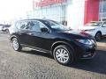 2017 Magnetic Black Nissan Rogue S AWD  photo #1