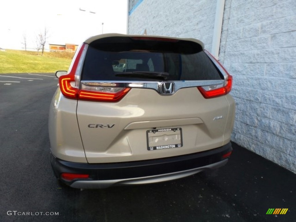 2018 CR-V EX-L AWD - Sandstorm Metallic / Ivory photo #8