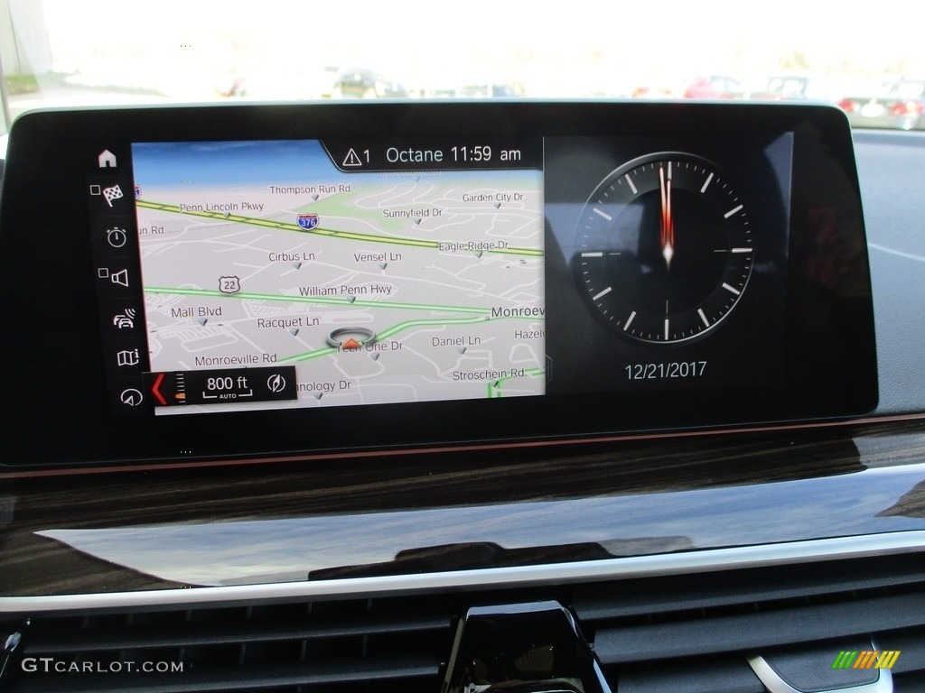 2017 5 Series 540i Sedan - Black Sapphire Metallic / Canberra Beige photo #15