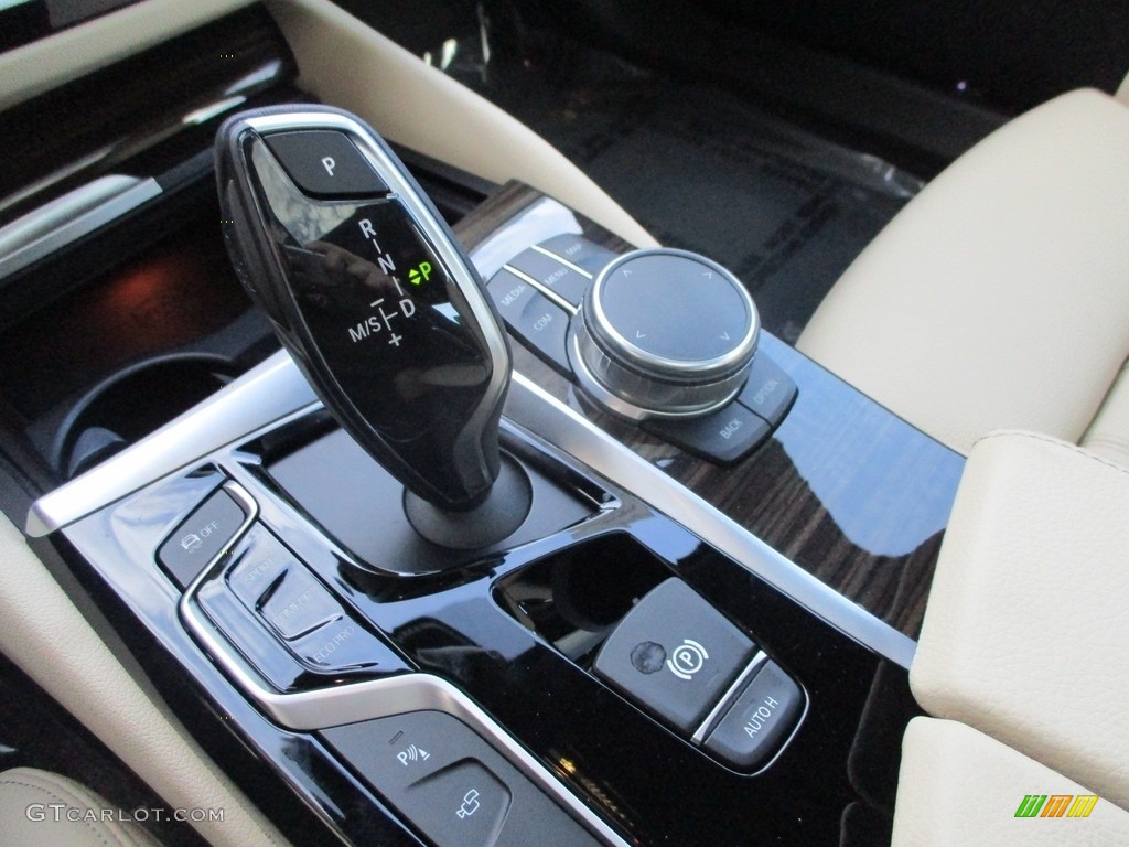 2017 5 Series 540i Sedan - Black Sapphire Metallic / Canberra Beige photo #16