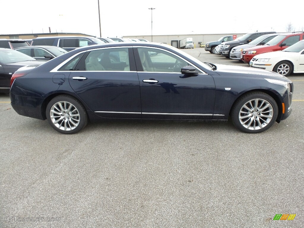 Dark Adriatic Blue Metallic 2018 Cadillac CT6 3.6 AWD Sedan Exterior Photo #124530790