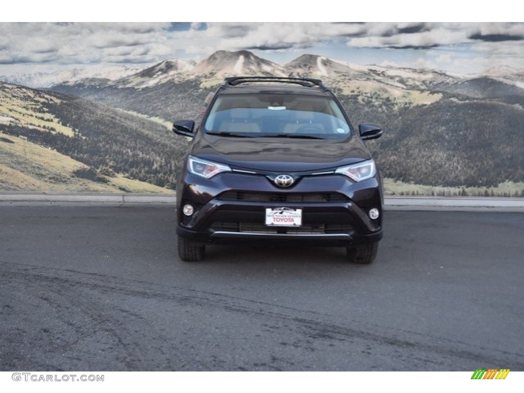 2018 RAV4 XLE AWD - Black / Nutmeg photo #2