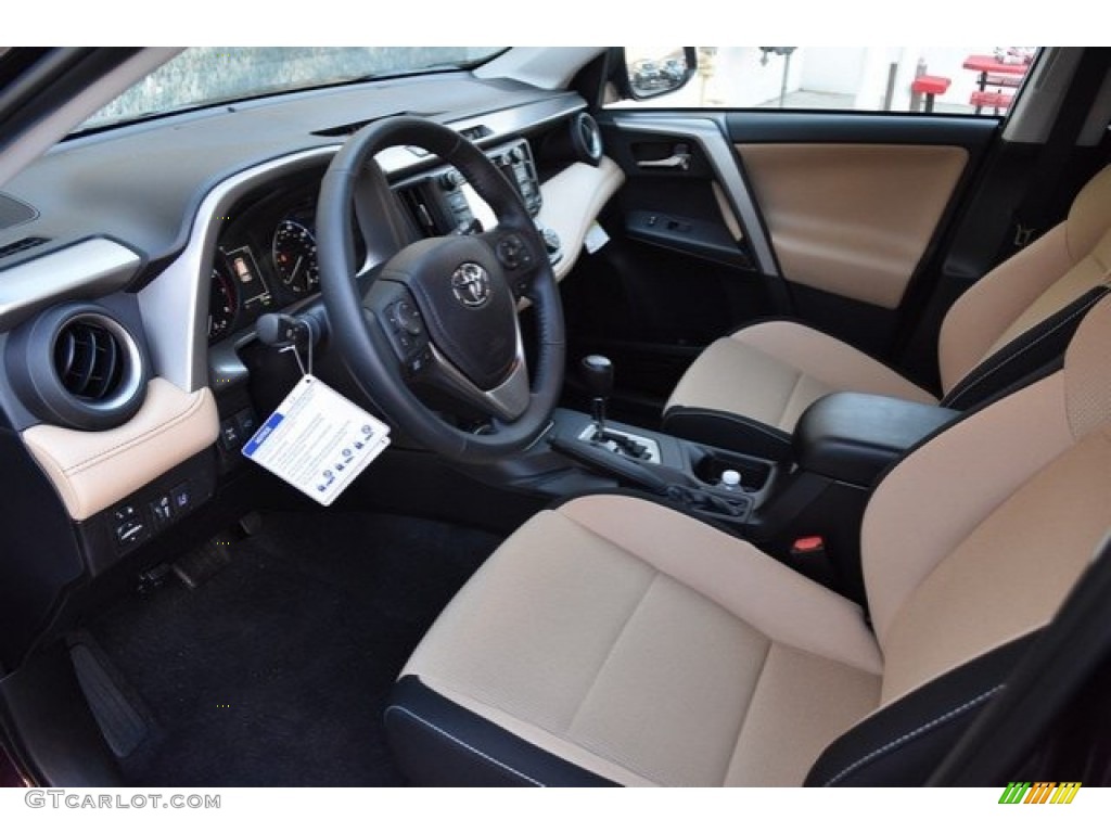 2018 RAV4 XLE AWD - Black / Nutmeg photo #5