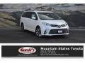 Blizzard White Pearl 2018 Toyota Sienna XLE