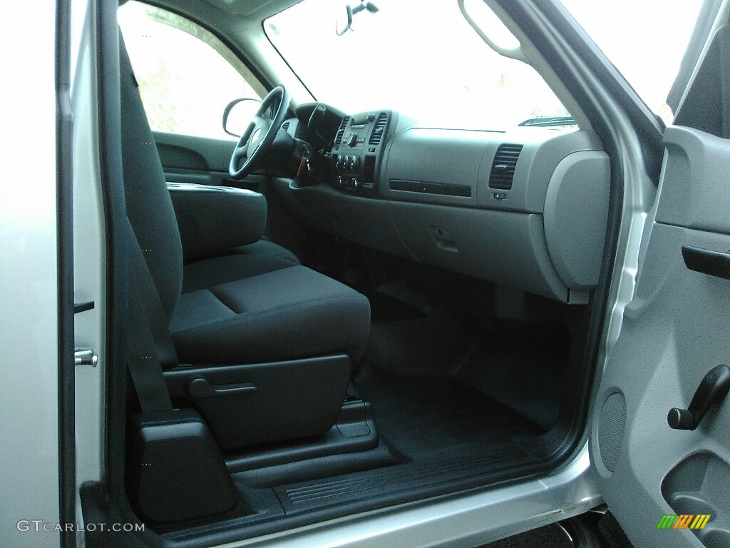 2011 Silverado 1500 Extended Cab - Sheer Silver Metallic / Dark Titanium photo #9