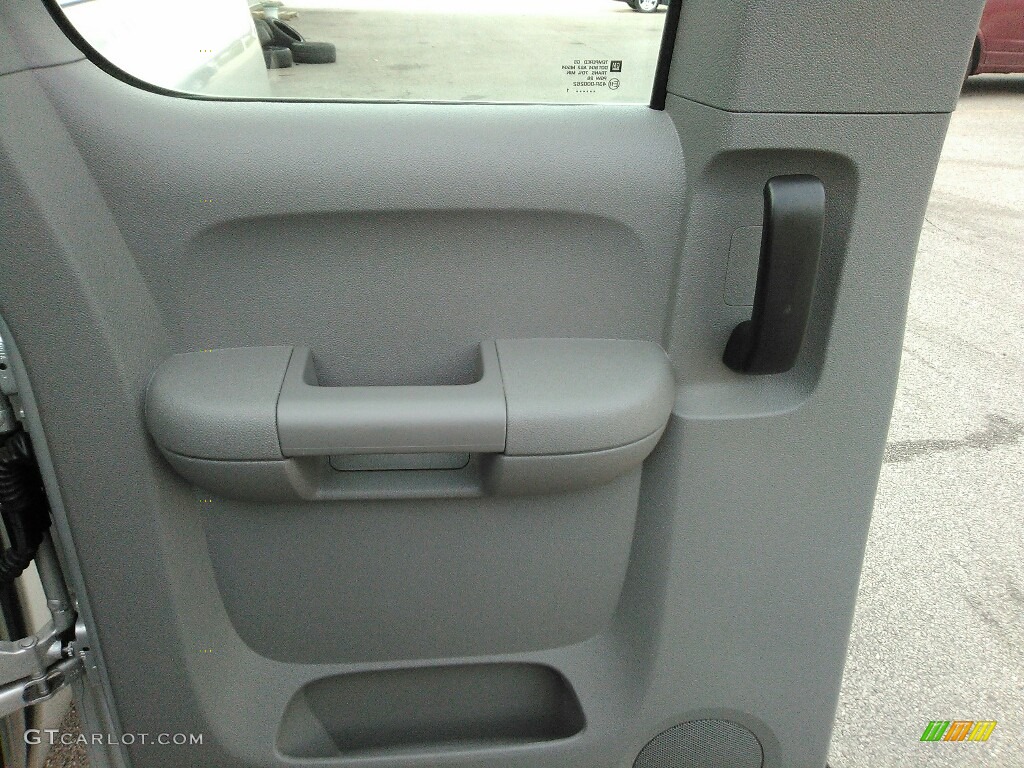 2011 Silverado 1500 Extended Cab - Sheer Silver Metallic / Dark Titanium photo #13