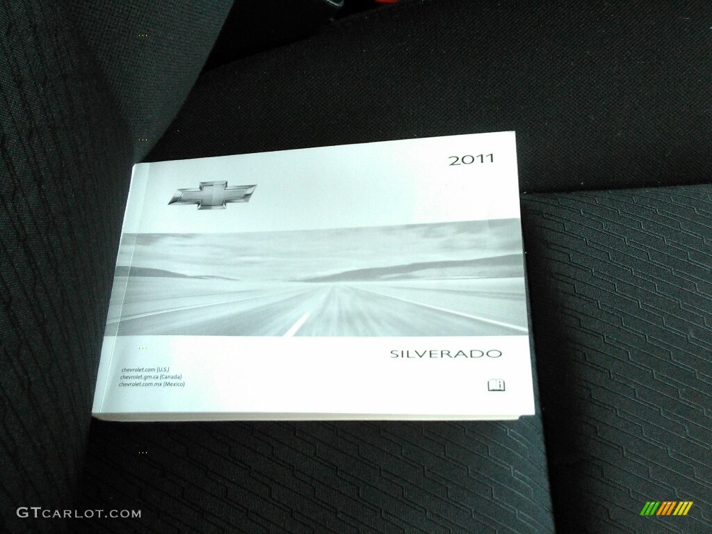 2011 Silverado 1500 Extended Cab - Sheer Silver Metallic / Dark Titanium photo #16