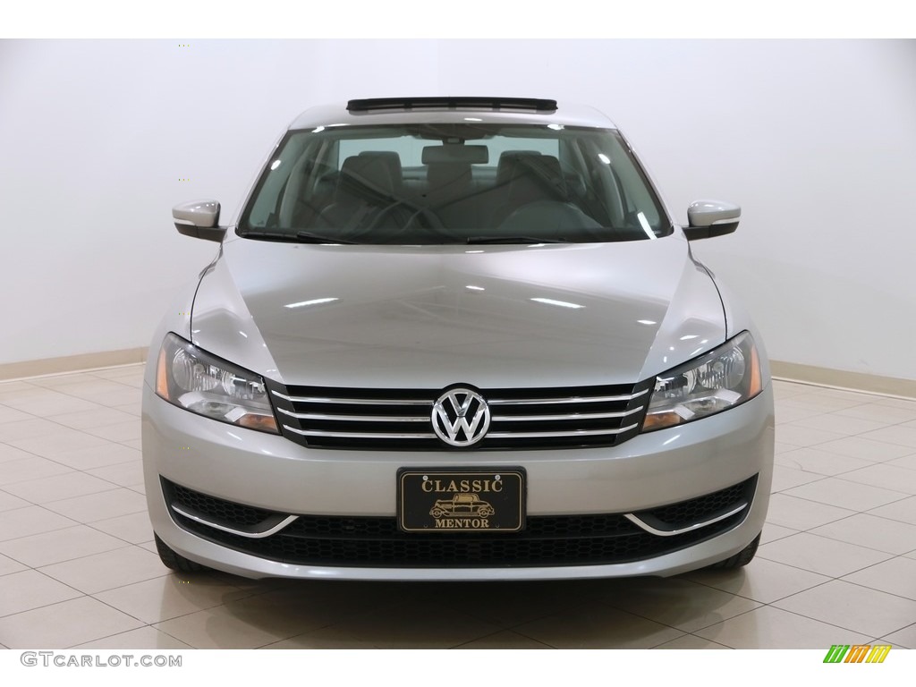 2013 Passat 2.5L SE - Tungsten Silver Metallic / Titan Black photo #2