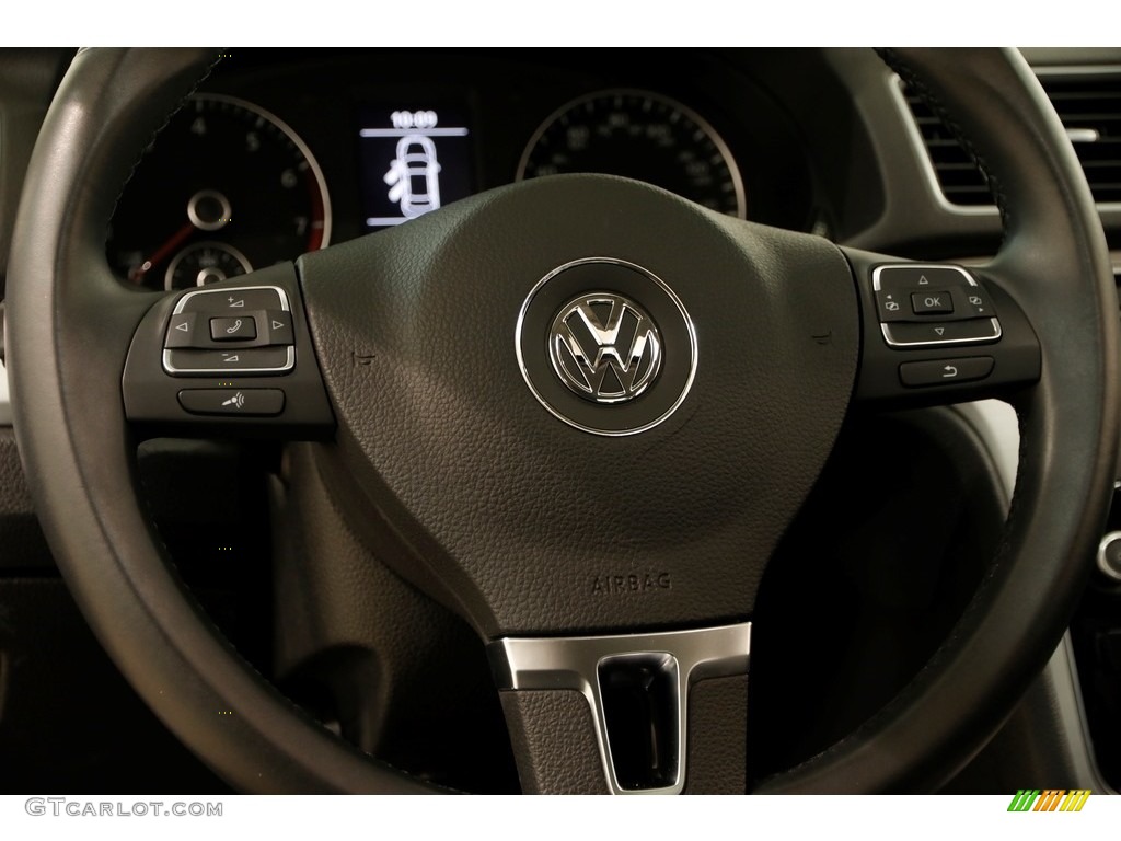 2013 Passat 2.5L SE - Tungsten Silver Metallic / Titan Black photo #6