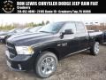 2018 Brilliant Black Crystal Pearl Ram 1500 Express Quad Cab 4x4  photo #1