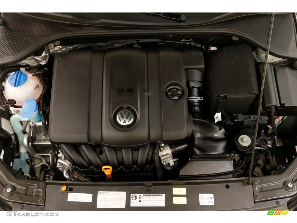 2013 Passat 2.5L SE - Tungsten Silver Metallic / Titan Black photo #17