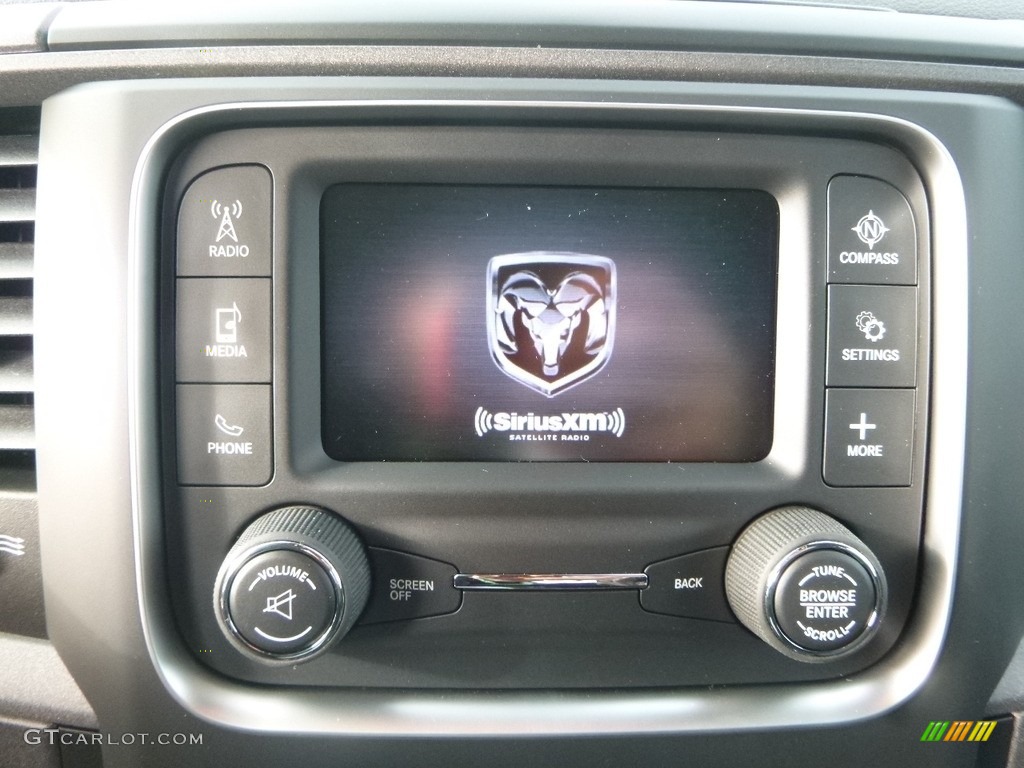 2018 1500 Express Quad Cab 4x4 - Brilliant Black Crystal Pearl / Black/Diesel Gray photo #17