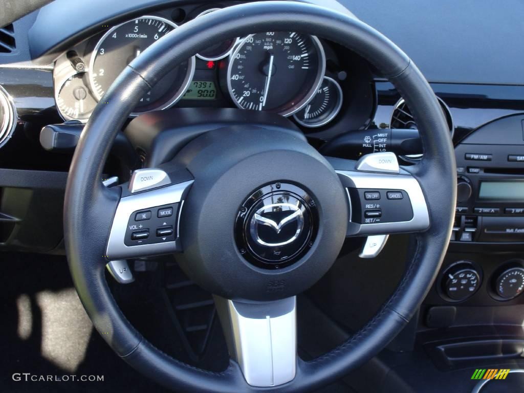 2008 MX-5 Miata Touring Roadster - Copper Red Mica / Black photo #17