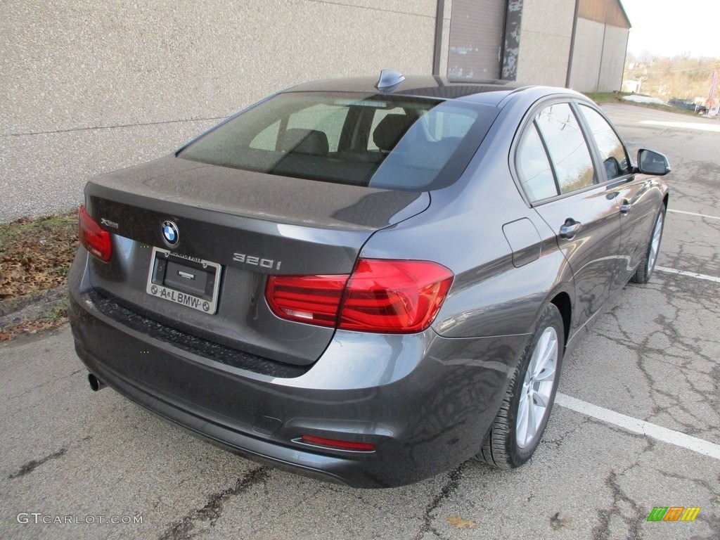 2017 3 Series 320i xDrive Sedan - Mineral Grey Metallic / Black photo #3