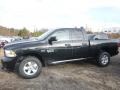 2018 Brilliant Black Crystal Pearl Ram 1500 Express Quad Cab 4x4  photo #2
