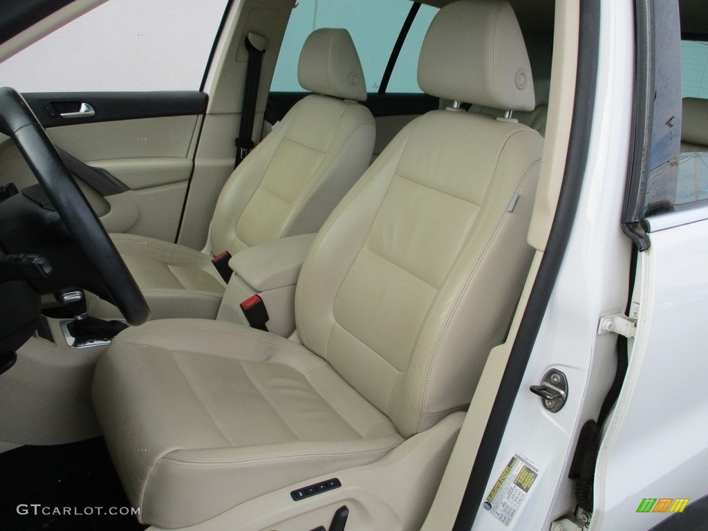 2010 Tiguan SEL 4Motion - White Gold Metallic / Sandstone photo #12