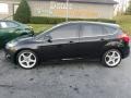 2013 Tuxedo Black Ford Focus Titanium Hatchback  photo #2