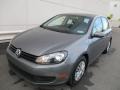 2010 United Gray Metallic Volkswagen Golf 4 Door  photo #9