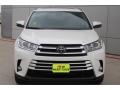 2018 Blizzard White Pearl Toyota Highlander XLE  photo #2