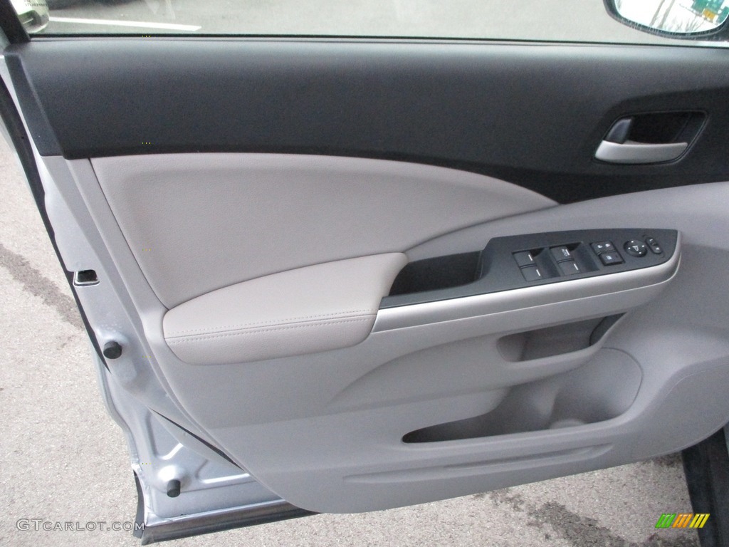 2014 CR-V EX-L AWD - Alabaster Silver Metallic / Gray photo #10