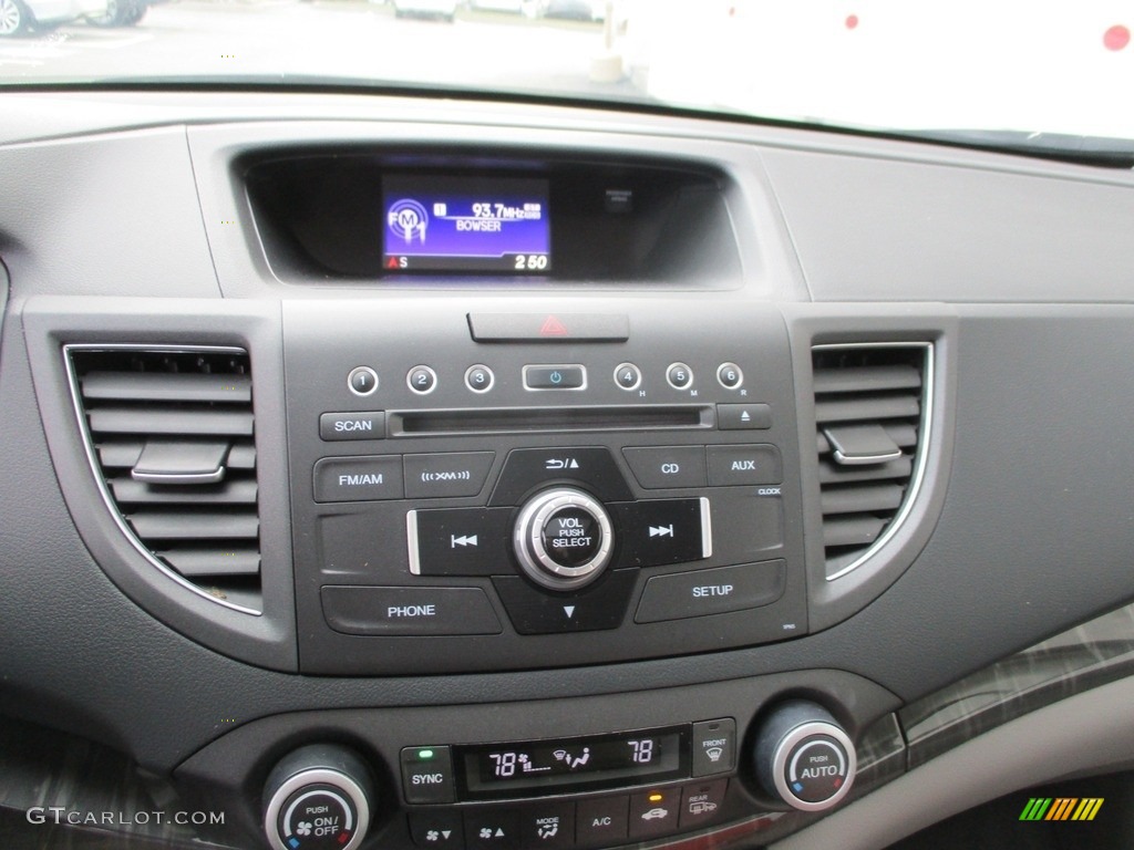 2014 CR-V EX-L AWD - Alabaster Silver Metallic / Gray photo #17