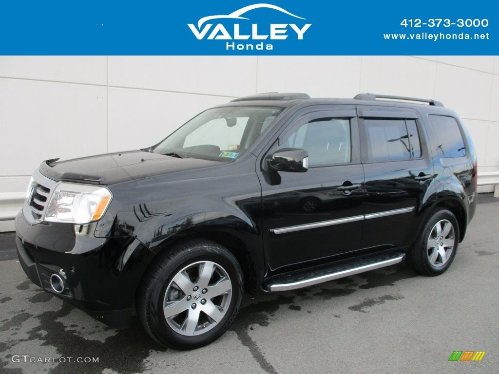 Crystal Black Pearl Honda Pilot