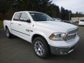 2017 Bright White Ram 1500 Laramie Crew Cab 4x4  photo #7