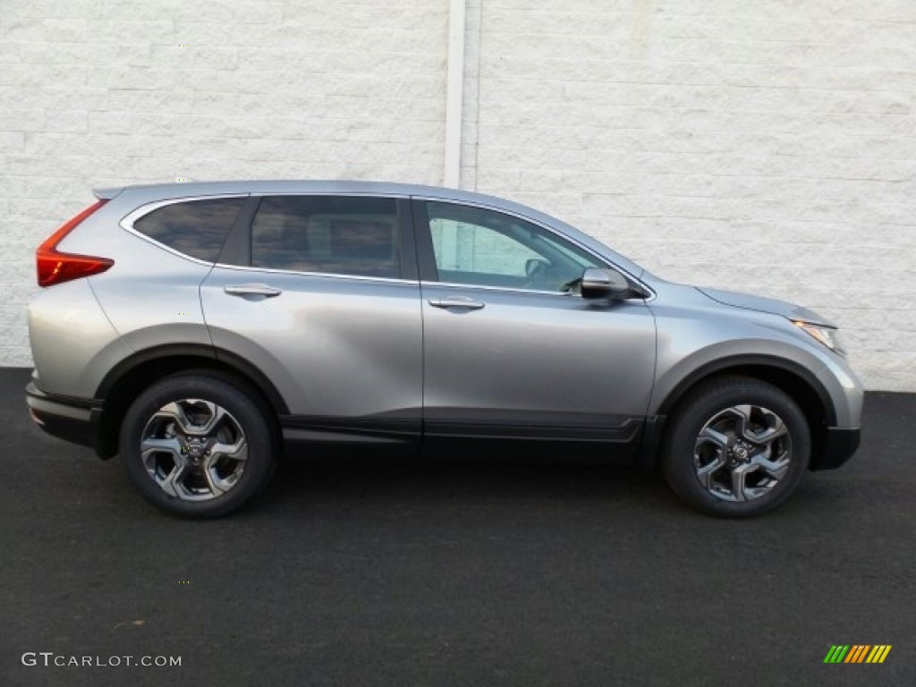 2018 CR-V EX AWD - Lunar Silver Metallic / Gray photo #2