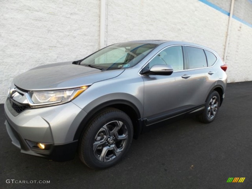 2018 CR-V EX AWD - Lunar Silver Metallic / Gray photo #5