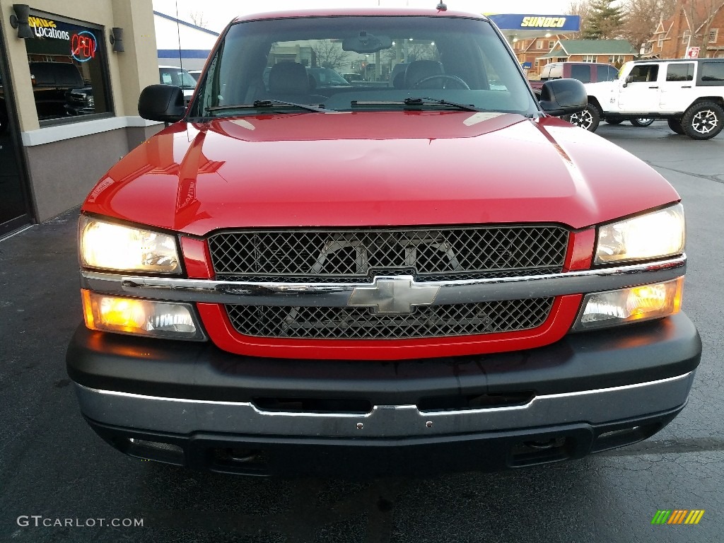 2003 Silverado 1500 LT Extended Cab 4x4 - Victory Red / Dark Charcoal photo #6